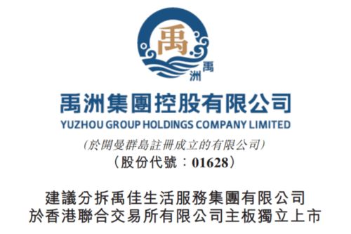 禹洲集團分拆禹佳生活服務上市 聚焦生活服務新賽道，文化經(jīng)紀人服務成亮點